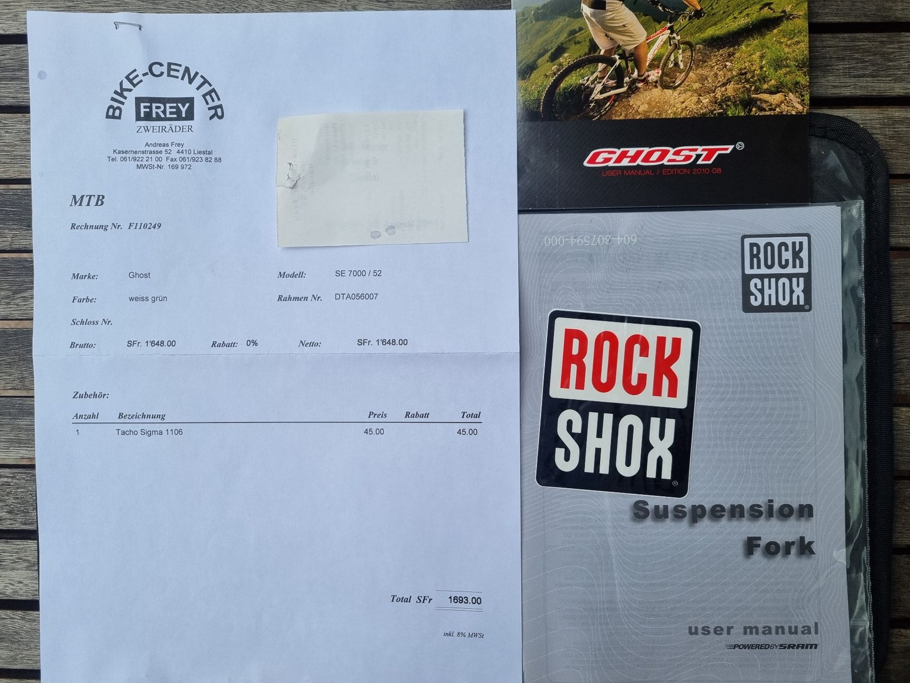 Ghost Velos: Mountain Bike Ghost – Gebraucht aus Liestal von Hasi4410 1