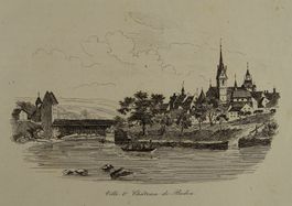 BADEN, STAHLSTICH 1836