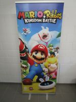 Roll-Up Werbebanner Mario + Rabbits Kingdom Battle - Switch