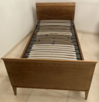 2x Stilbett im Biedermeier-Stil (90x200) mit Lattenrost
