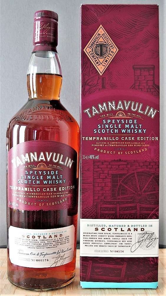 Bevande alcoliche: TAMNAVULIN TEMPRANILLO CASK EDITION 1LTR – Nuovo e nell'imballaggio originale da Meggen venduto da baerli1976
