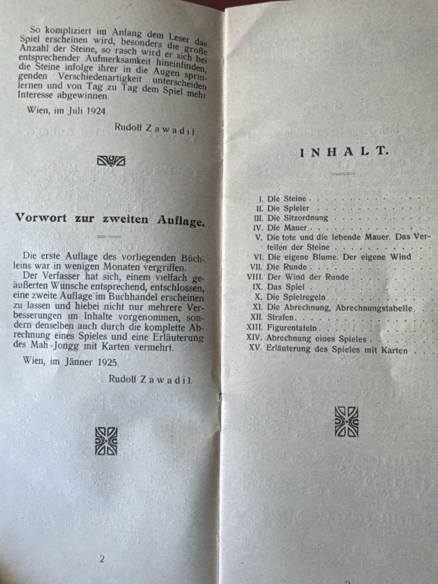 Giochi: Mah-Jongg Set, altchinesisches Spiel – Usato da Wohlenschwil venduto da susburg 8