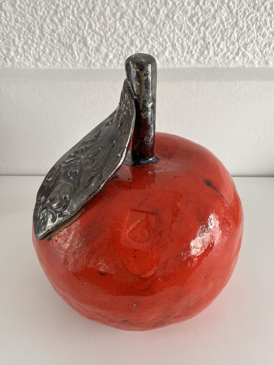 Skulpturen & Statuen: XXL Keramik Apfel / handgefertigt  – Gebraucht aus Wetzikon ZH von seli03 1