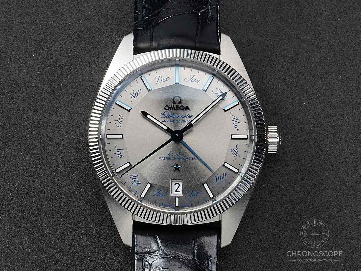 Orologi: Omega Constellation Globemaster Annual Calendar, full set – Usato da Luzern venduto da ChronoScope6004