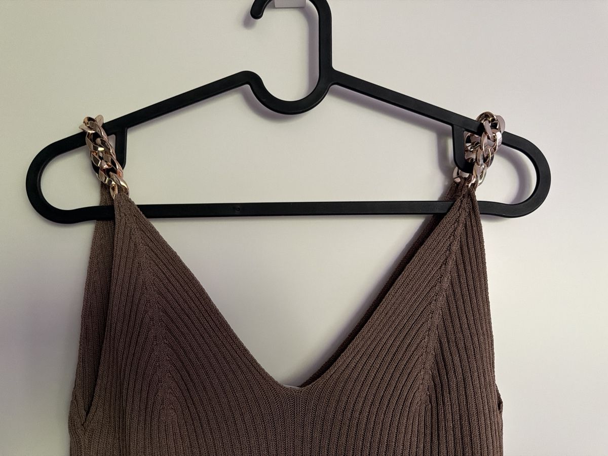 Zebra Vestiti: Strickkleid mit Goldträger in Gr. S – Nuovo (secondo la descrizione) da Eschen venduto da 14Jessica14 1