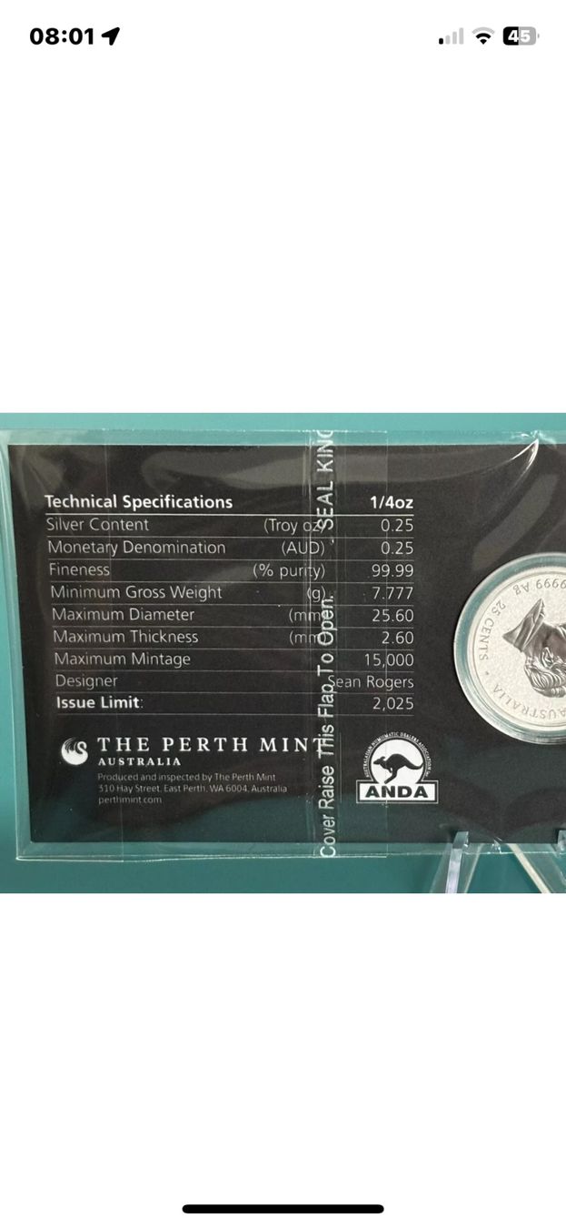 Alle Münzen: Lunar 3 Schlange 2025 – Neu und originalverpackt aus Obergösgen von Camaro_zl1 2