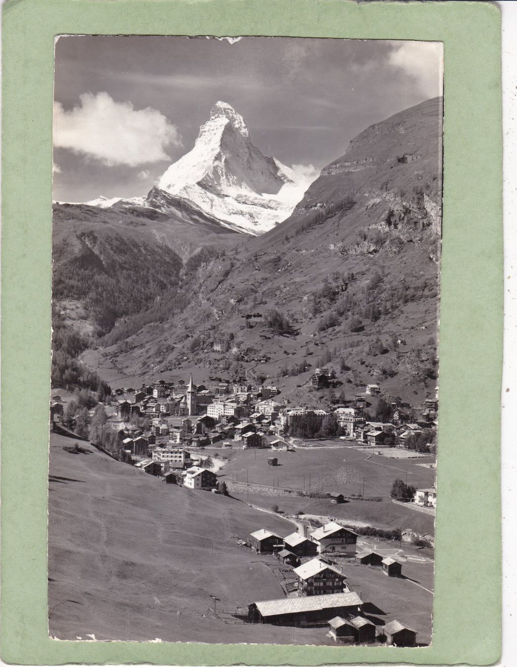 Cartoline postali: Zermatt mit Matterhorn 1961 – Usato da Herisau venduto da Lisegrat2008