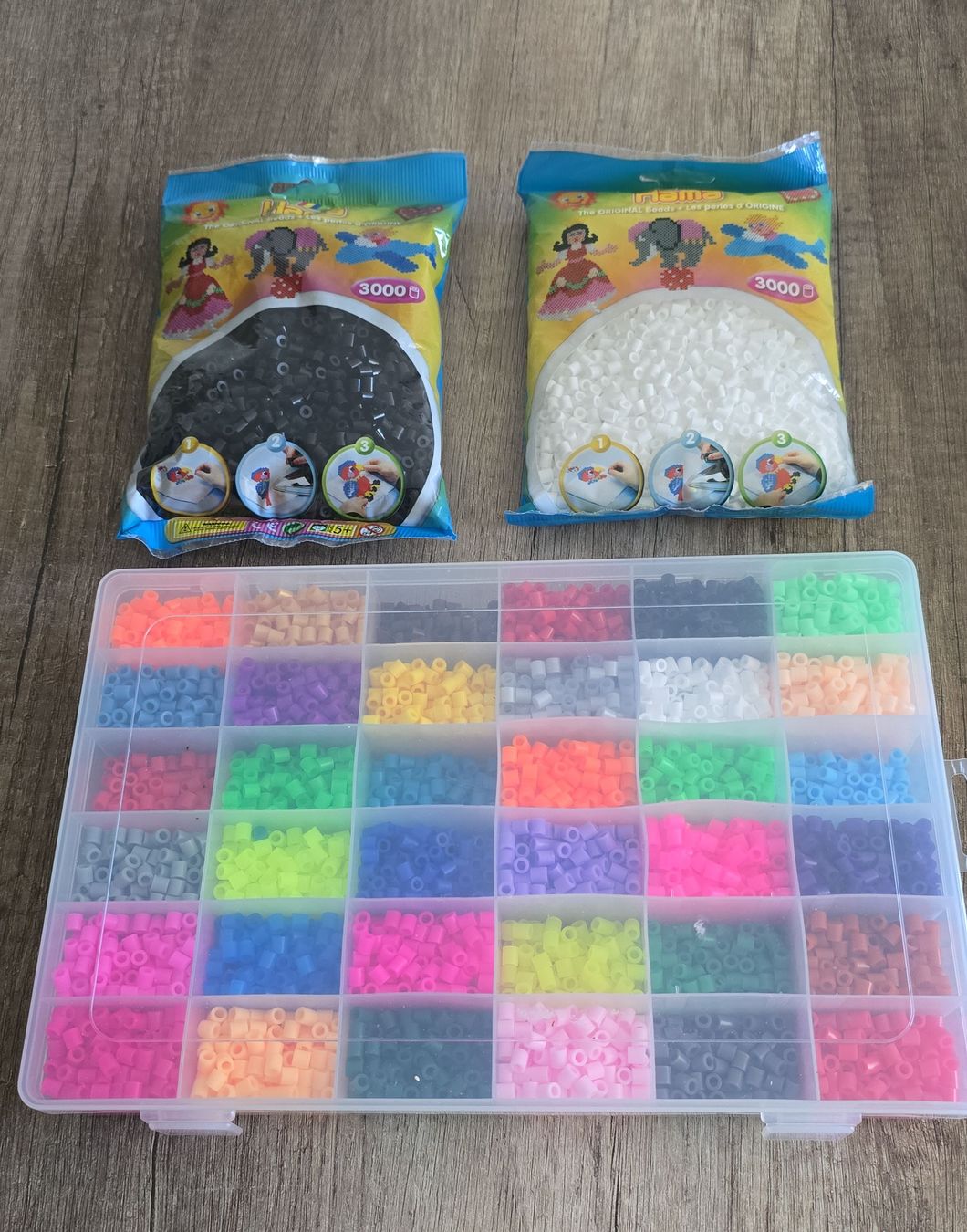 Bastelsets: Bügelperlen Set mit Kasten gebraucht – Gebraucht aus Thun von rigo05