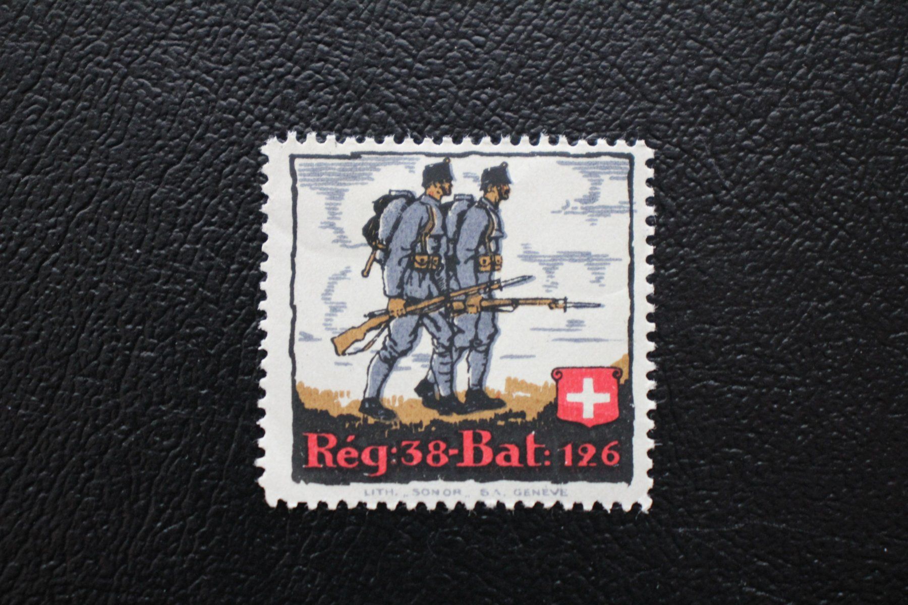 Tous les timbres: REGIMENT 38 BATAILLON 126 – D'occasion à Wiedlisbach par Hrudolfo