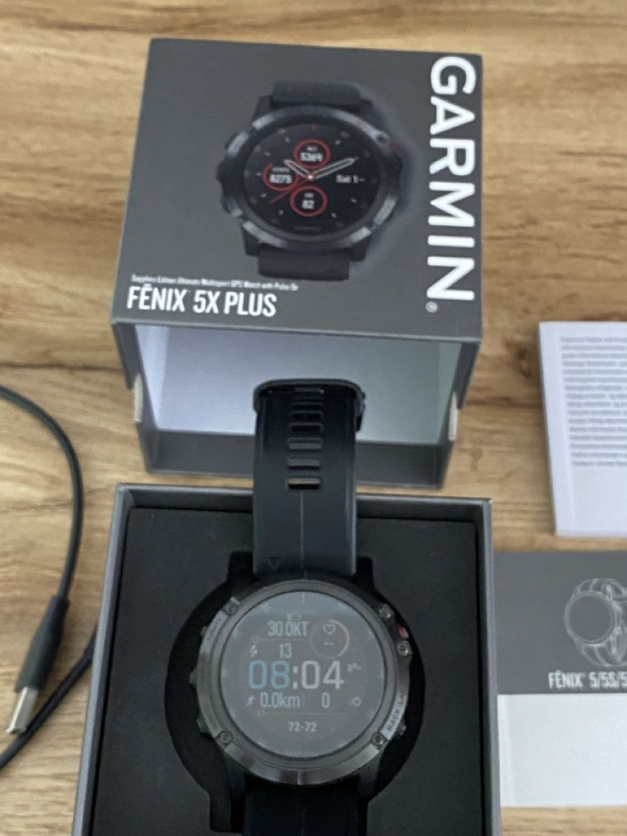 Garmin Smartwatch: Garmin fenix 5x plus Saphire Edition – Usato da Beinwil am See venduto da Mpmmechanik