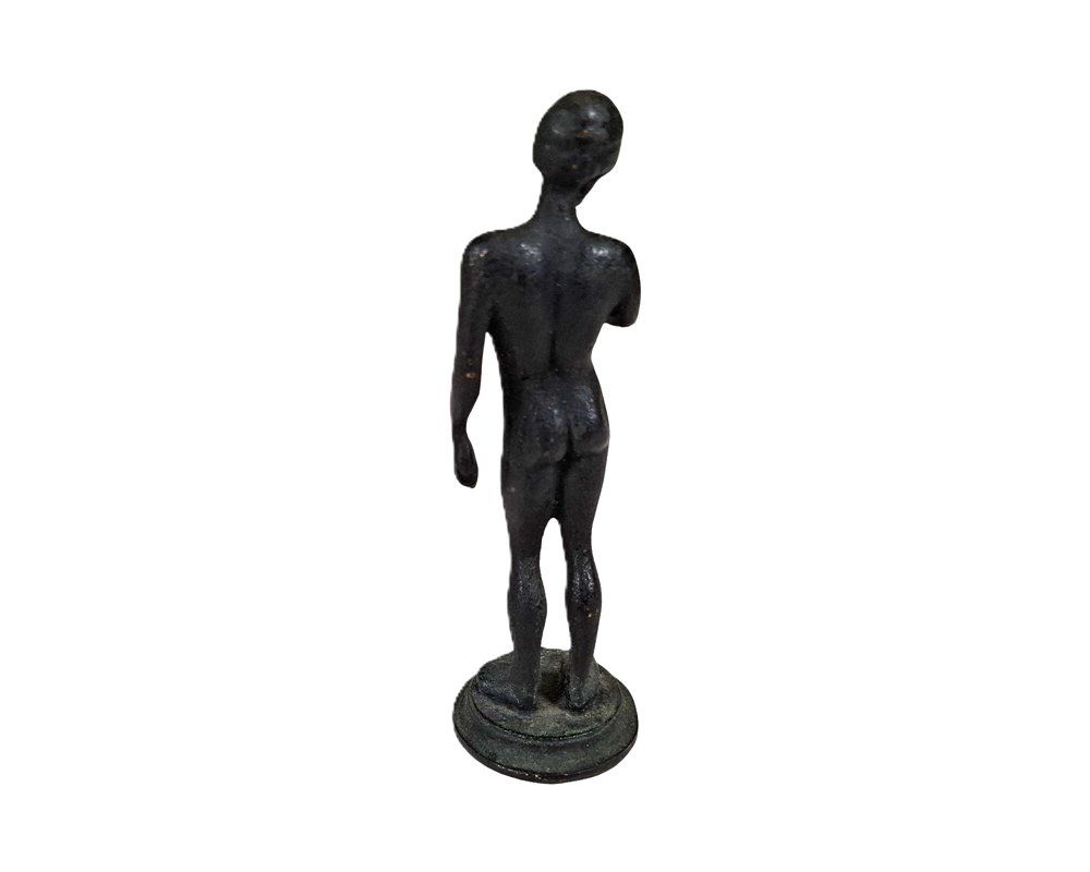 Sculture & Statue: Bronze Statuette, nackter Mann, auf Sockel – Usato da Wil SG venduto da Restwert_Wil 3