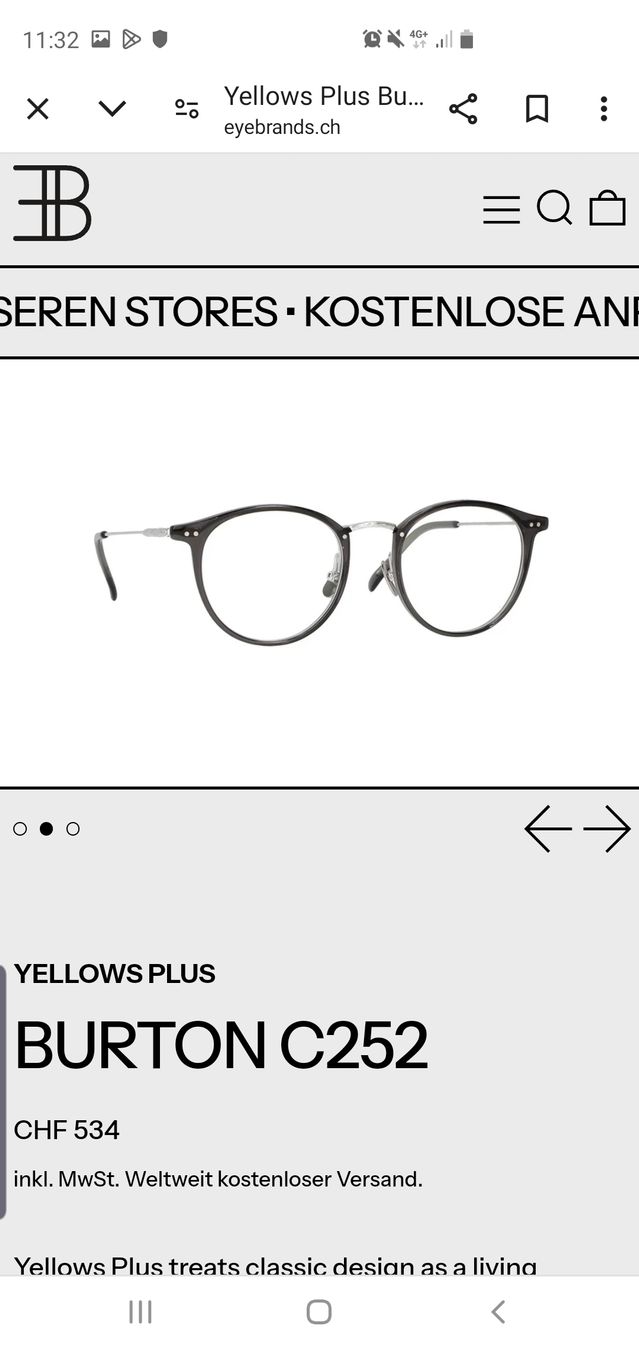 Brillen & Gläser: Yellows Plus, Brille, Brillengestell, Titanium, Neuwertig – Neu (gemäss Beschreibung) aus Winterthur von Sjull 9