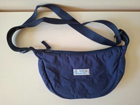 Bauchtasche   "Freedom Music"   dunkelblau  OVP