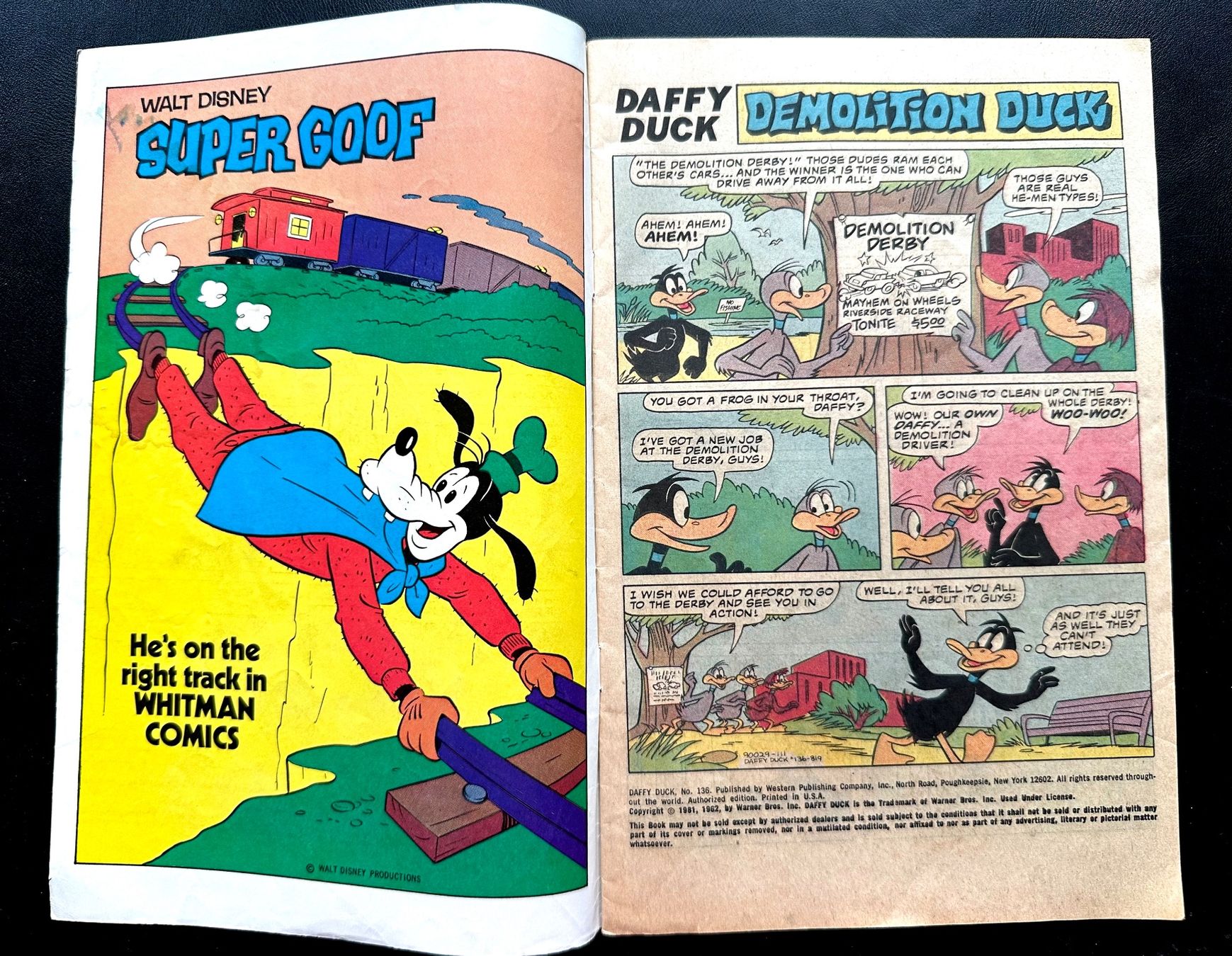 Fumetti: Daffy Duck Nr. 136 50 Cent USA 1981 – Usato da Seltisberg venduto da quadartswiss 1