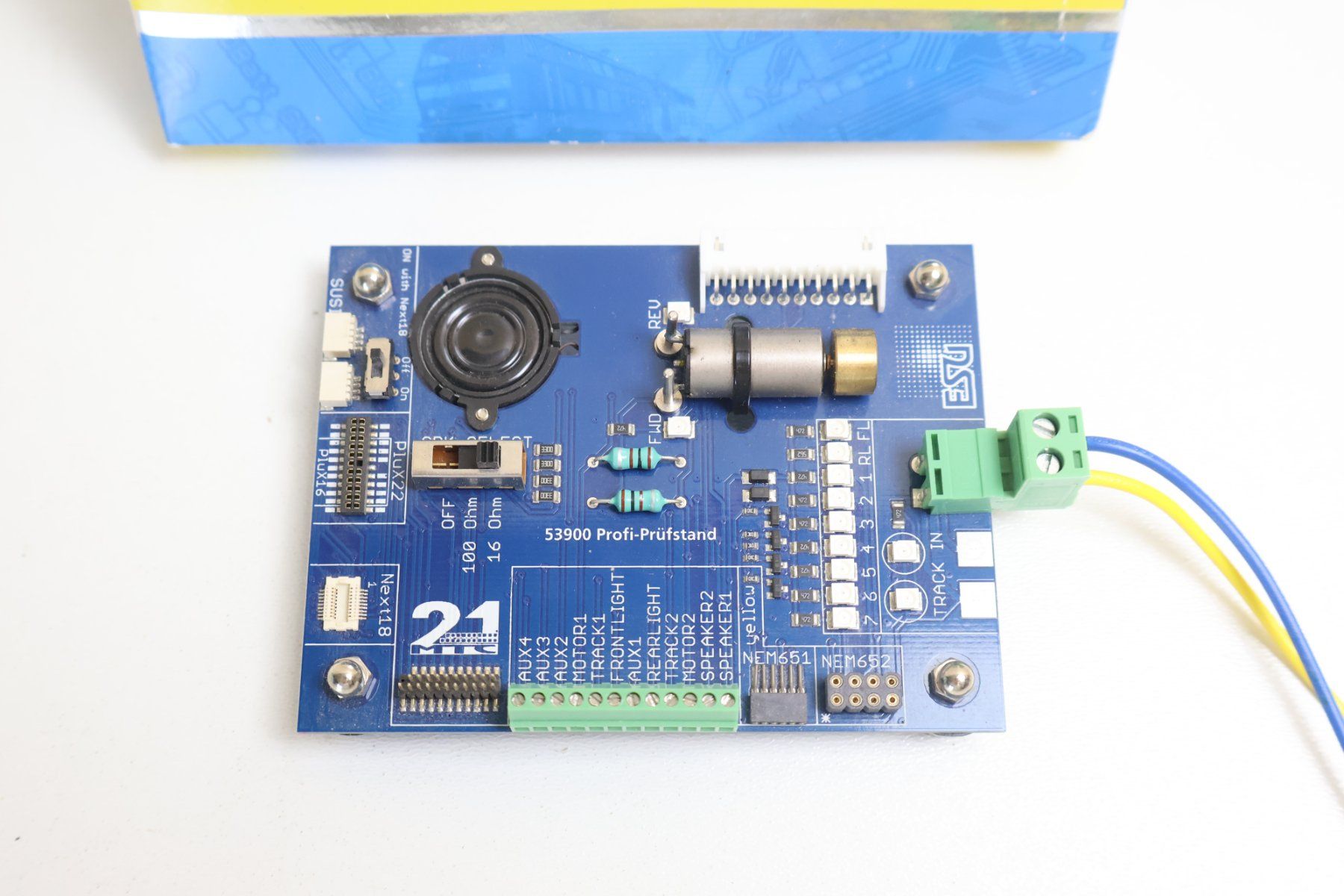 Esu Modelleisenbahnen: ESU Profi-Prüfstand 53900 + Lok Decoder 64610 - Digital H0 – Gebraucht aus Winterthur von Monstera 5
