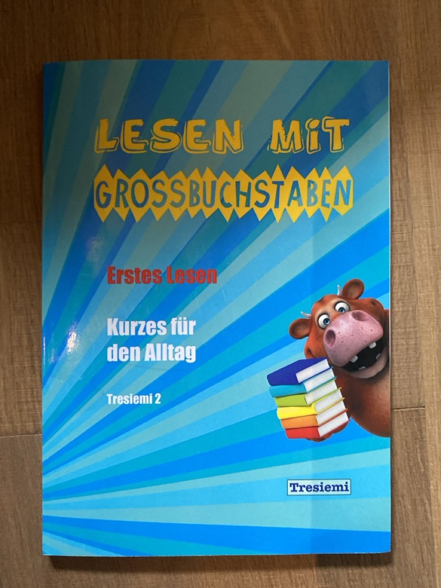 Libri: Lesen lernen mit Grossbuchstaben - Tresimi 2 – Usato da Saanenmöser venduto da ballerinas