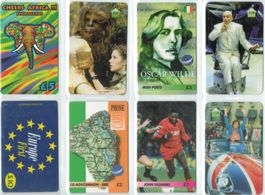 8 Prepaid-Telefonkarten Grossbritannien