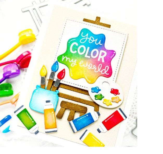 Sciablone: Neues Stanzschablonen-Set  Colors – Nuovo e nell'imballaggio originale da Effretikon venduto da wenuss