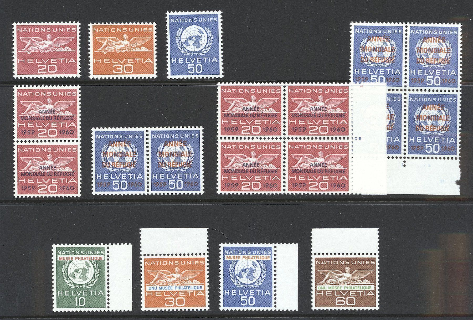 Tutti i francobolli: Lot Dienstmarken diverse postfrisch – Usato da Nesslau venduto da andi_hon 3