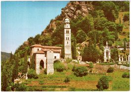MORCOTE Veduta Chiesa Parrocchiale Santo Maria del Sasso TI