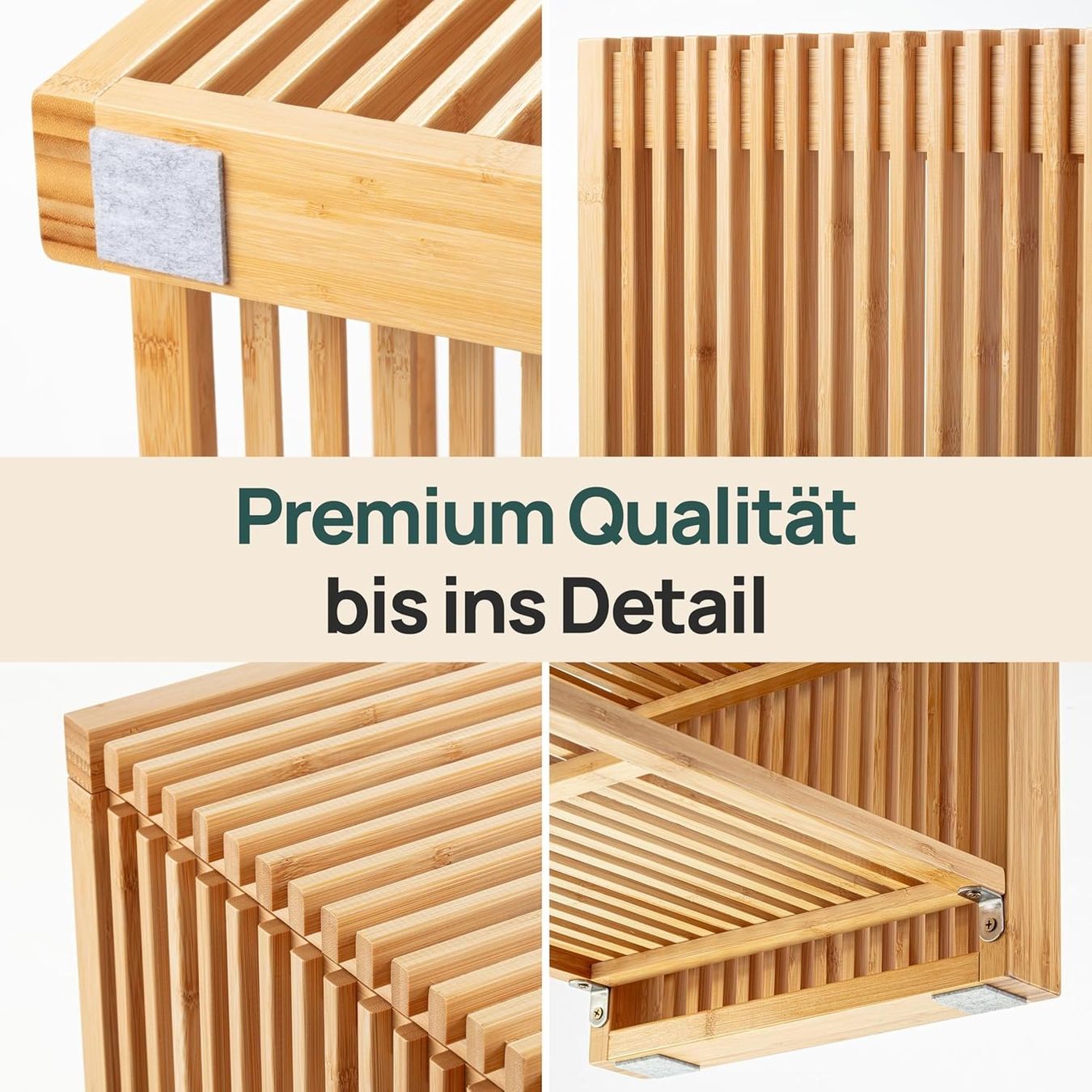 Bancs: Schuhbank Bambus mit Sitz Schuhregal Flur Holz – Neuf avec emballage d'origine à Hallau par Sale50OFF 2