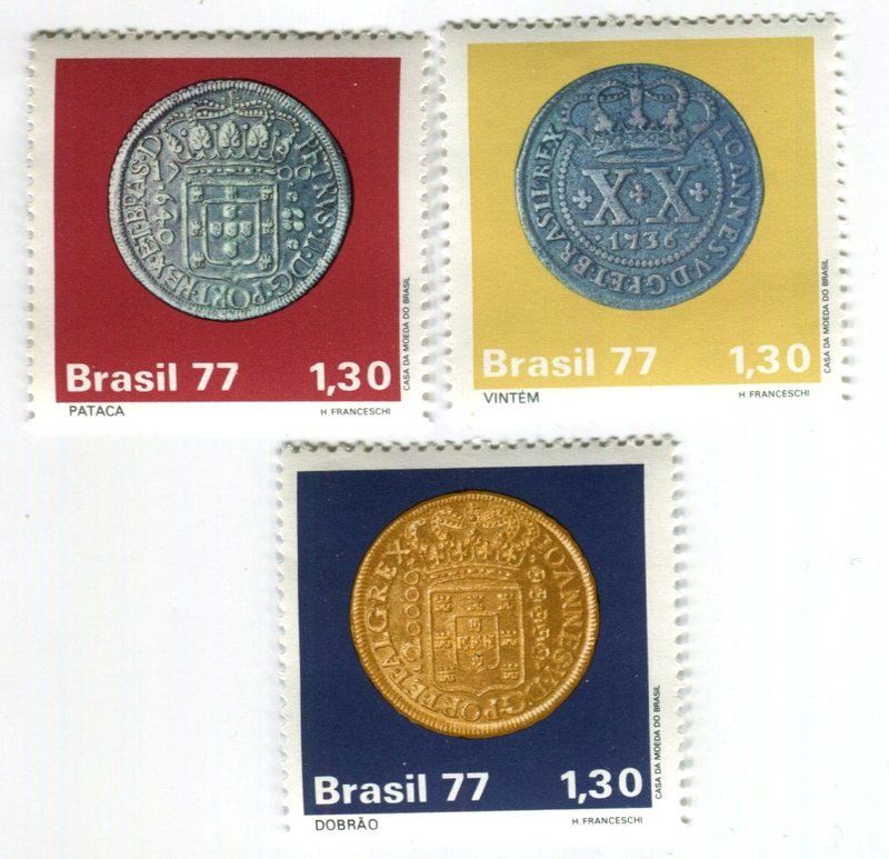 Alle Briefmarken: Briefmarken "Münzen". Brasilien – Neu und originalverpackt aus Basel von Butsch5