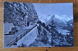 Ansichtskarte Brünigstrasse Blick gegen Hasliberge 1959