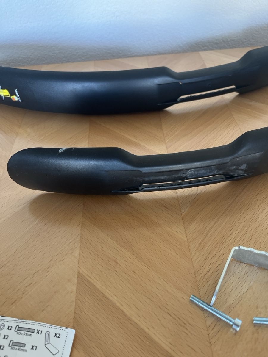 Decathlon Ersatzteile: Fahrrad Schutzblechset Btwin – Gebraucht aus Basel von Regenschein 3