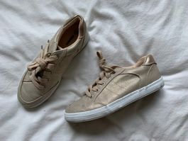 Sneaker beige-golden - 38