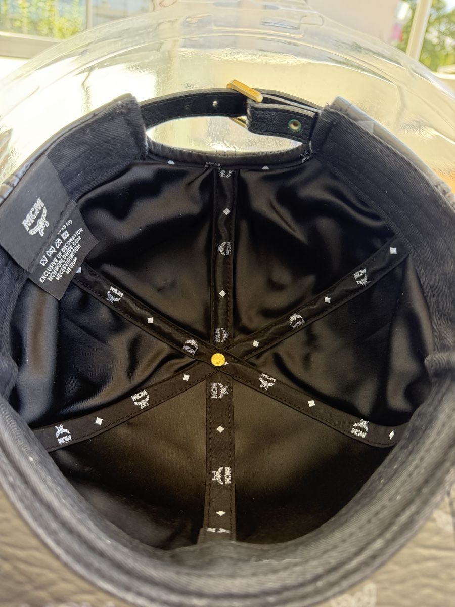 Mcm Hüte, Mützen & Caps: MCM Baseball Cap Black Studded Medium – Neu (gemäss Beschreibung) aus Muri b. Bern von nap_br62 3