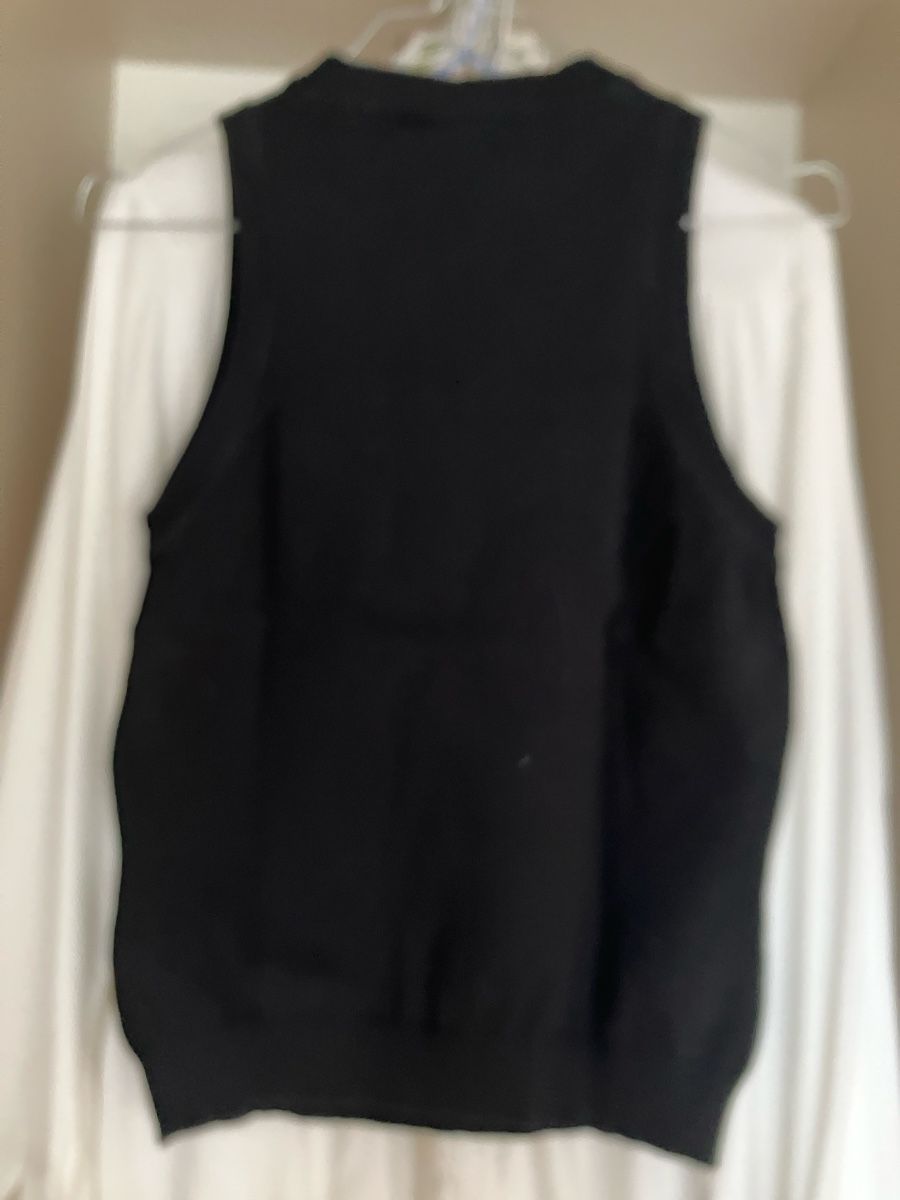 Moschino Top: Moschino Jeans - top noir en maille – Usato da Vich venduto da SophieCo 3