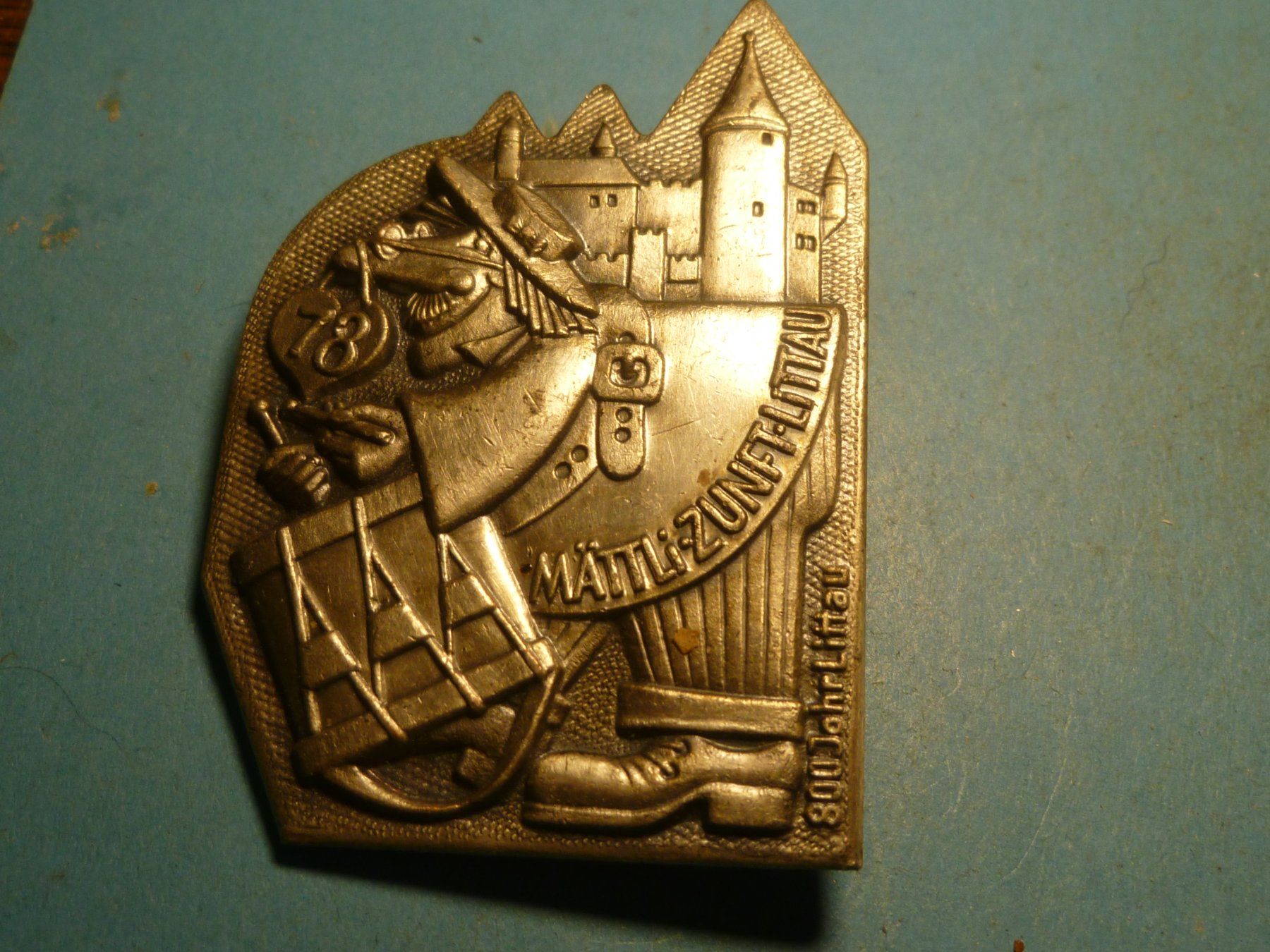 Plaketten & Abzeichen: LITTAU 1978 SILBER – Gebraucht aus Ried (Muotathal) von Mandarin02