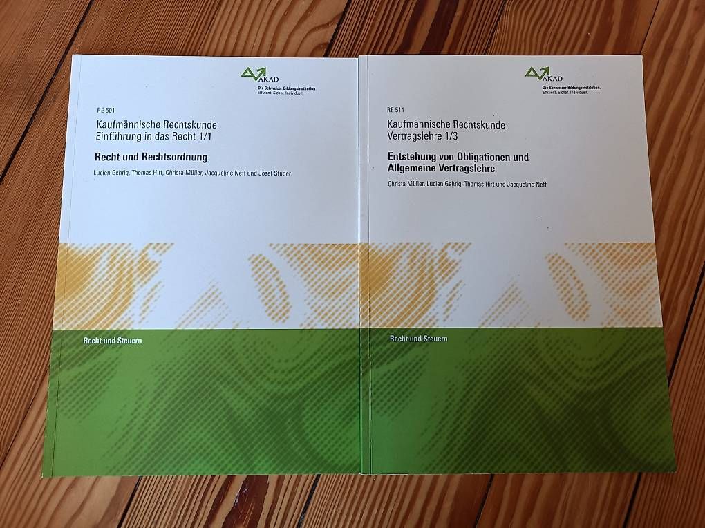 Bücher: AKAD RE501 & RE511 – Gebraucht aus Sissach von jgt_6k76