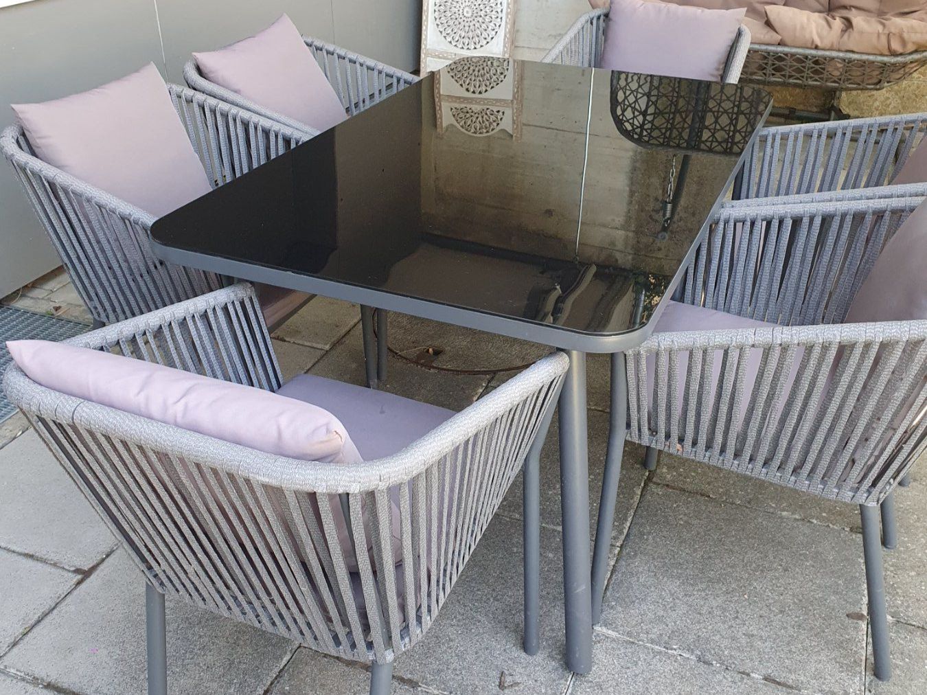 Mömax Set de table et chaises: Table et 6 chaise – D'occasion à Zürich par bec_2w7p 2