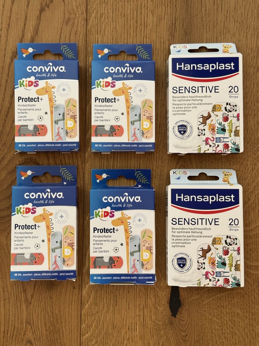 Kit di pronto soccorso: 5 Pack Kinderpflaster  – Nuovo e nell'imballaggio originale da Hausen am Albis venduto da Tuchen83