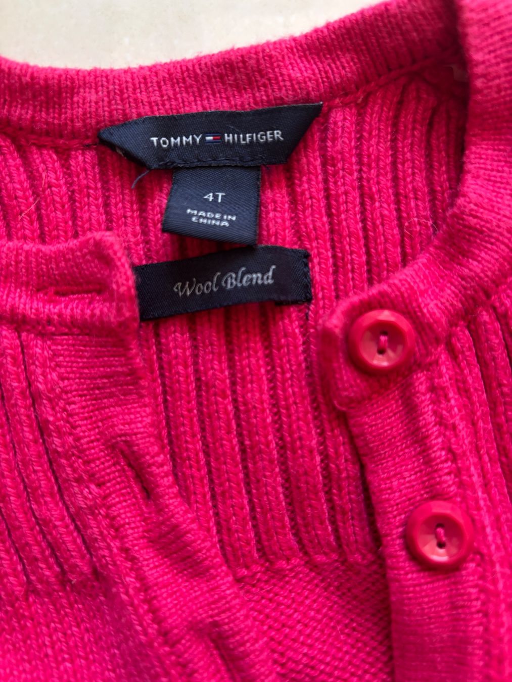 Tommy Hilfiger Altro abbigliamento per bambina: Tommy Hilfiger - Cardigan rose 4 ans – Nuovo (secondo la descrizione) da Chêne-Bougeries venduto da Luke17 1