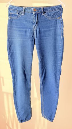 Jeans Leggings Damen Slim Fit blau Grösse 34 gebraucht