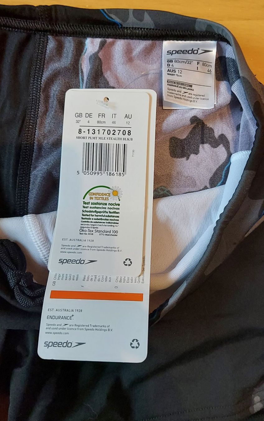 Speedo Costumi da bagno: Neue Speedo Badehose Gr. 4 / 80 cm – Nuovo e nell'imballaggio originale da Basel venduto da Mazzo84 1
