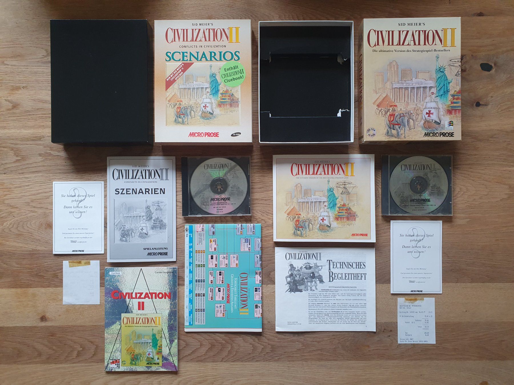 Spiele: PC Game Civilization II + Add-On 1994+ Big Box Bundle +Guide – Gebraucht aus Greifensee von perfectioN88 4