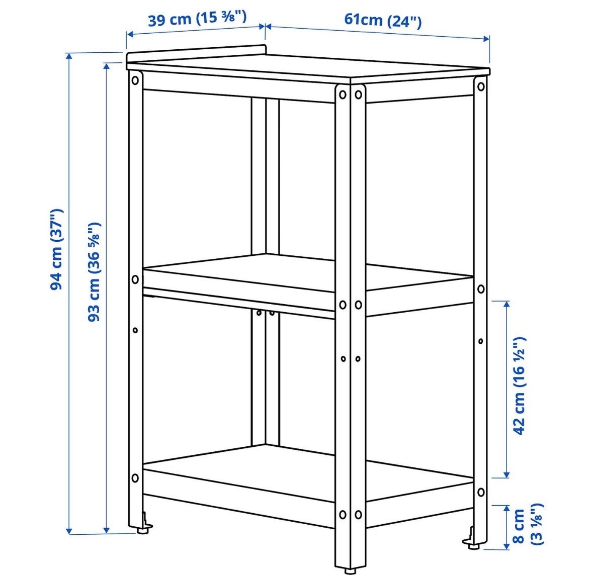 Ikea Cucine complete: Ikea GRILLSKÄR Outdoor Kücheninsel / Ablage – Nuovo (secondo la descrizione) da Zürich venduto da Laila_anni 1