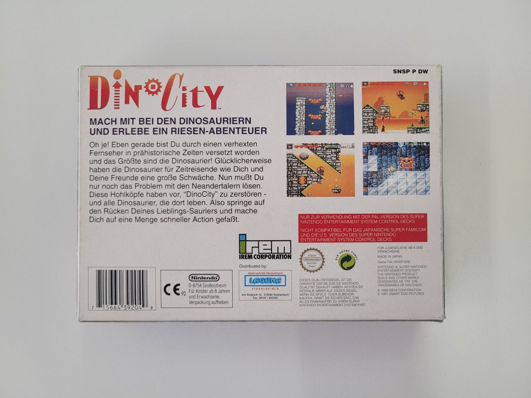Giochi: Dino City, SNES, mit OVP – Usato da Uezwil venduto da -Retrogames- 1