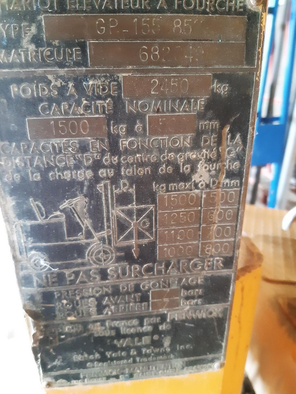 Jungheinrich Carrelli elevatori e a forche: élévateur a gaz – Usato da Lossy venduto da rog_hw6q 2