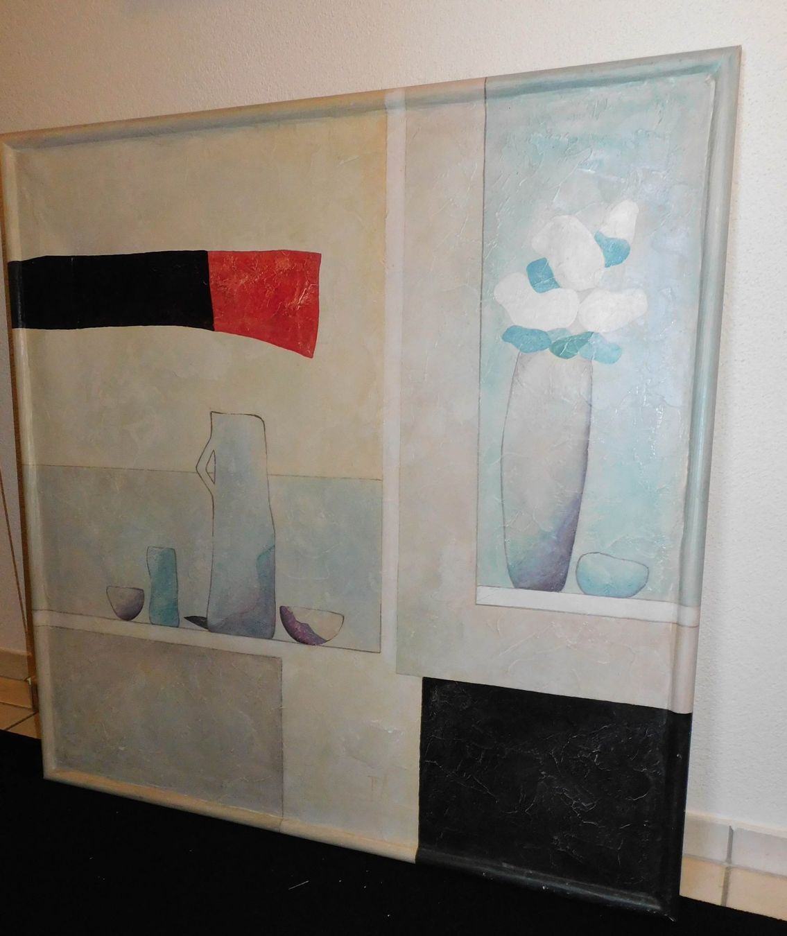 Dipinti: Kunst Gemälde gr Ölgemälde   106 cm x 104 – Usato da Sursee venduto da 76 2