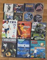 Lot de jeux PC vintage – FIFA, SWAT 2, Commandos, Turok...