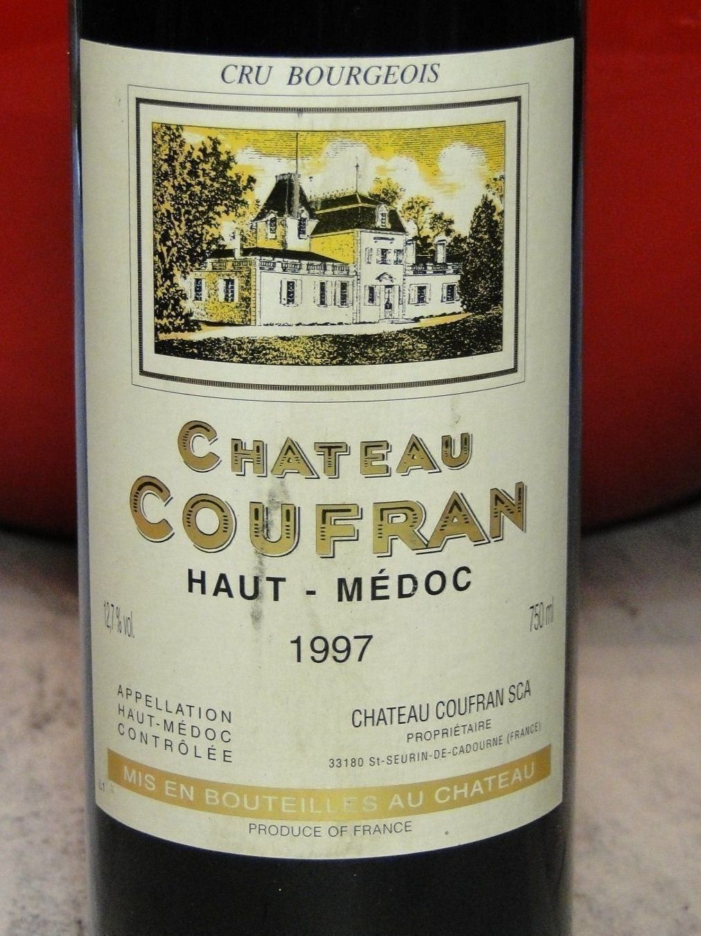 Vino: Chàteau Coufran Haut-Medoc 1997er – Nuovo (secondo la descrizione) da Emmenbrücke venduto da Ulisse-22 1