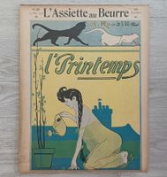 Antikes L'ASSIETTE AU BEURRE Comic 1905 Auguste Roubille