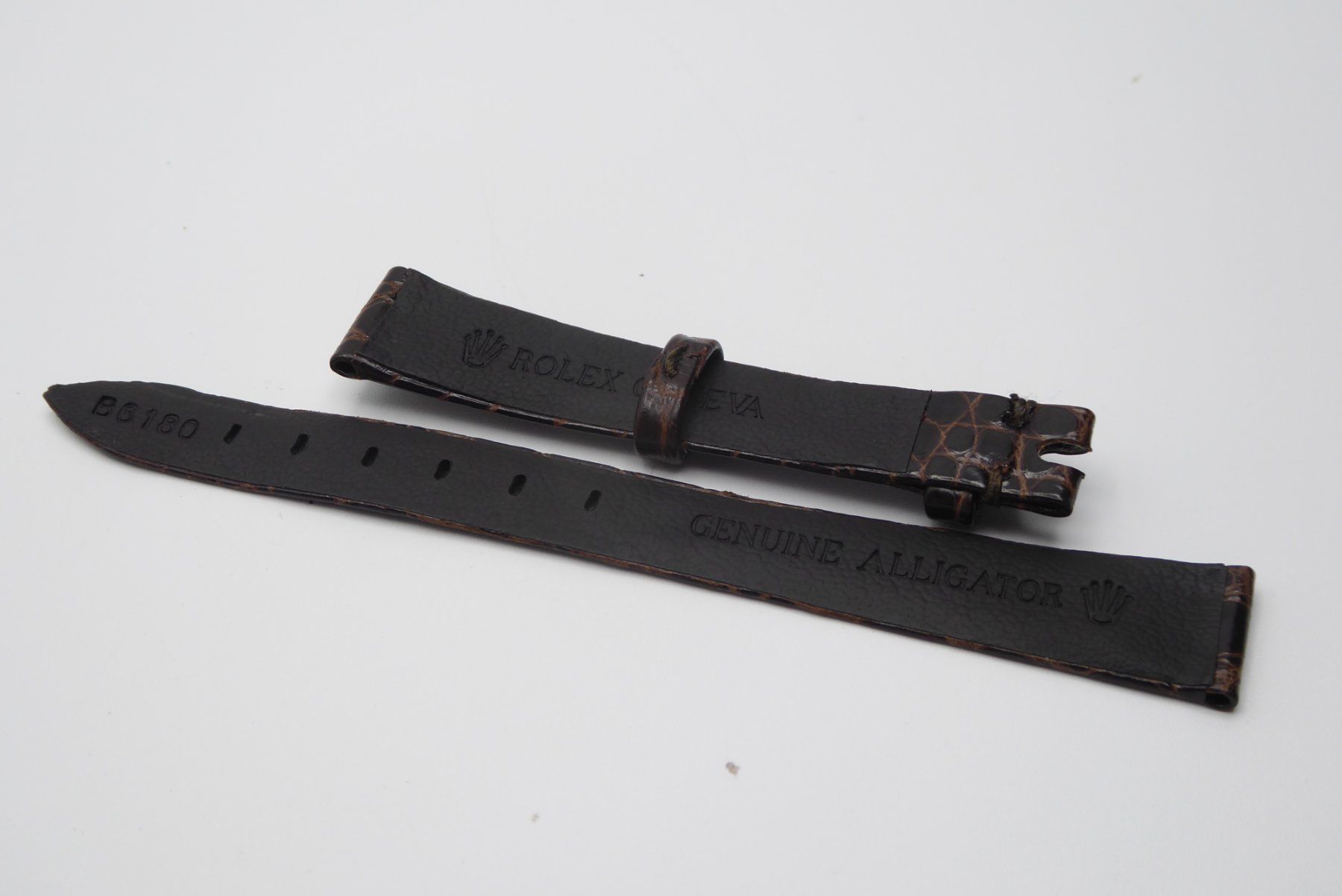Bracciali & Braccialetti: Rolex Lady-Datejust croco leather strap 13mm – Nuovo e nell'imballaggio originale da Geneve venduto da adr_xk6n 4