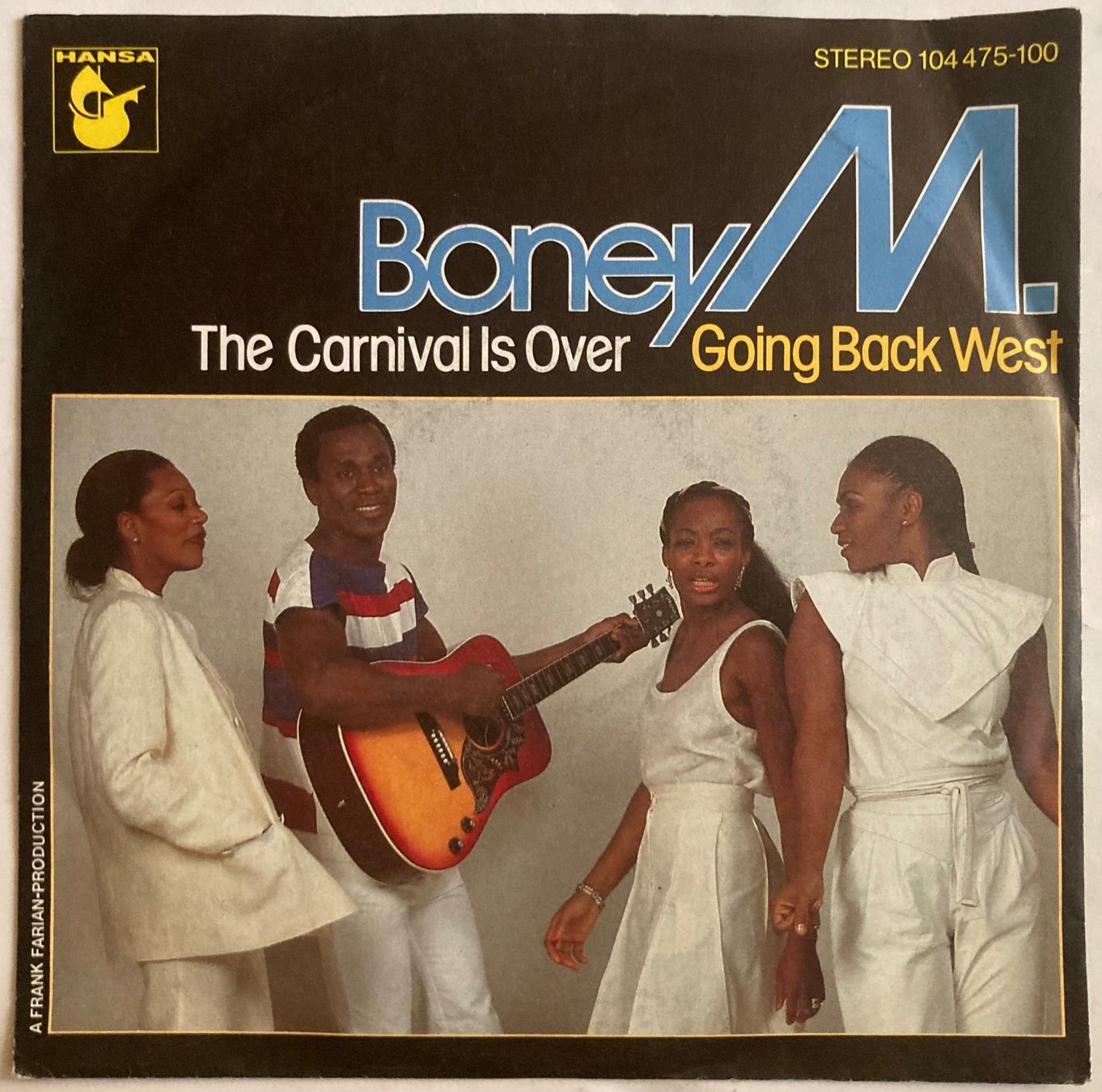 Schallplatten: BONEY M. - THE CARNIVAL IS OVER / GOING BACK WEST – Gebraucht aus Poliez-Pittet von Newtown-Records