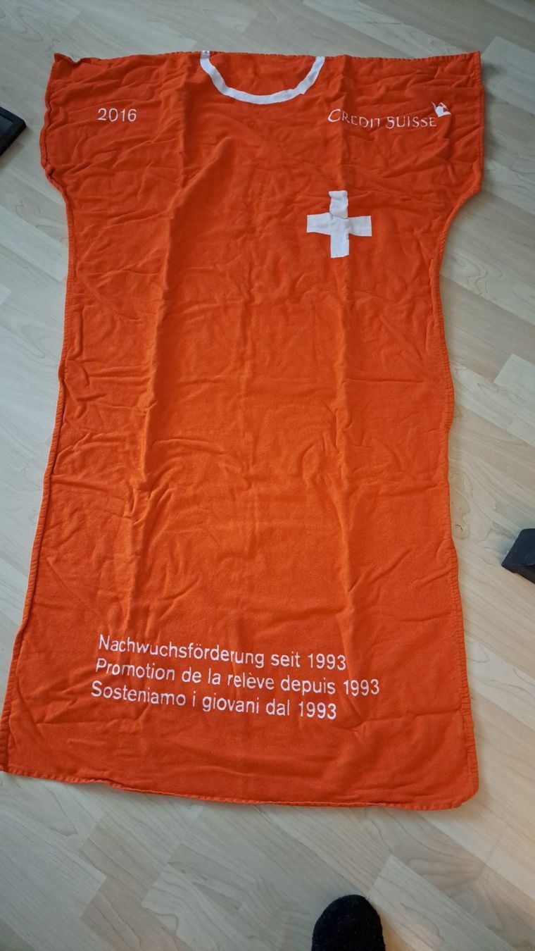Teli da bagno: Badetuch Schweizer Nationalmannschaft – Nuovo (secondo la descrizione) da Winterthur venduto da Dream_of