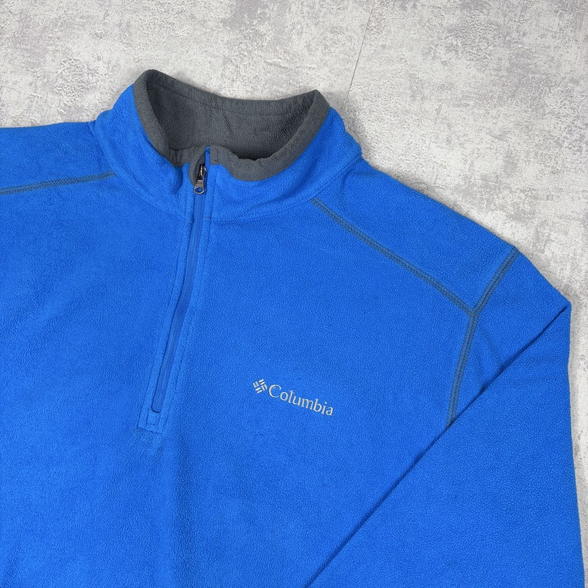 Columbia Pulls & Sweat-shirts: Fleece pull-over 1/4 zip Columbia Bleu - M – Neuf (Voir description) à Hauterive NE par Leo_o 1